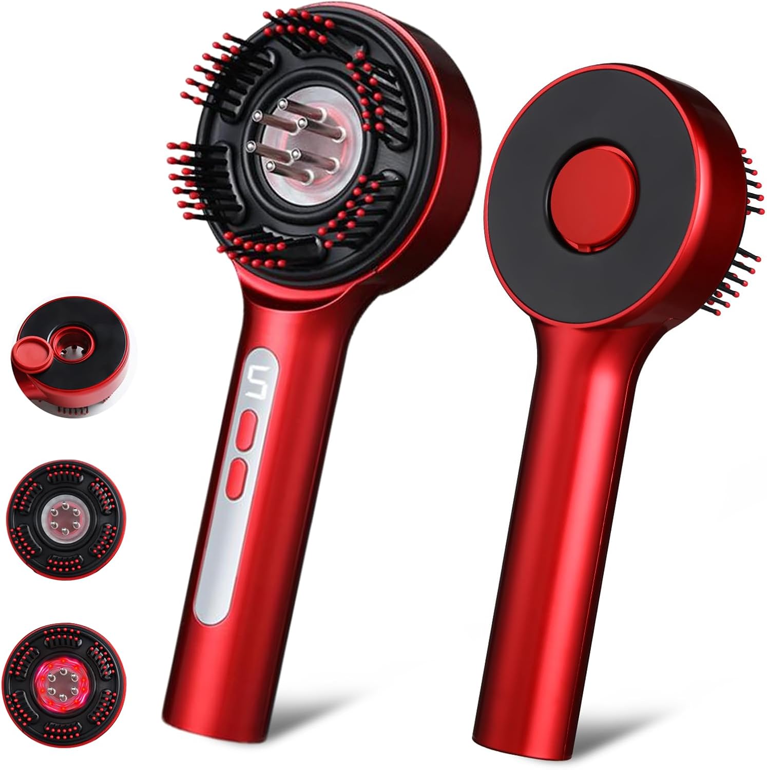 Scalp Massage Brush with Oil Applicator